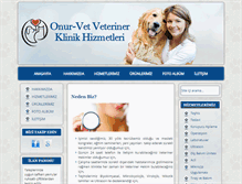 Tablet Screenshot of onur-vet.com